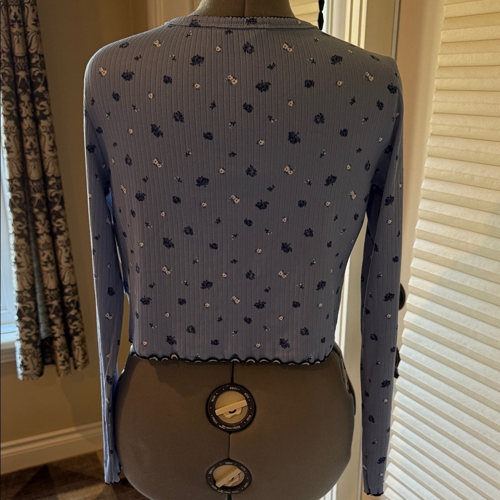 NOBO (No Boundaries) Blue Floral Pyjamas - Picture 3 of 14